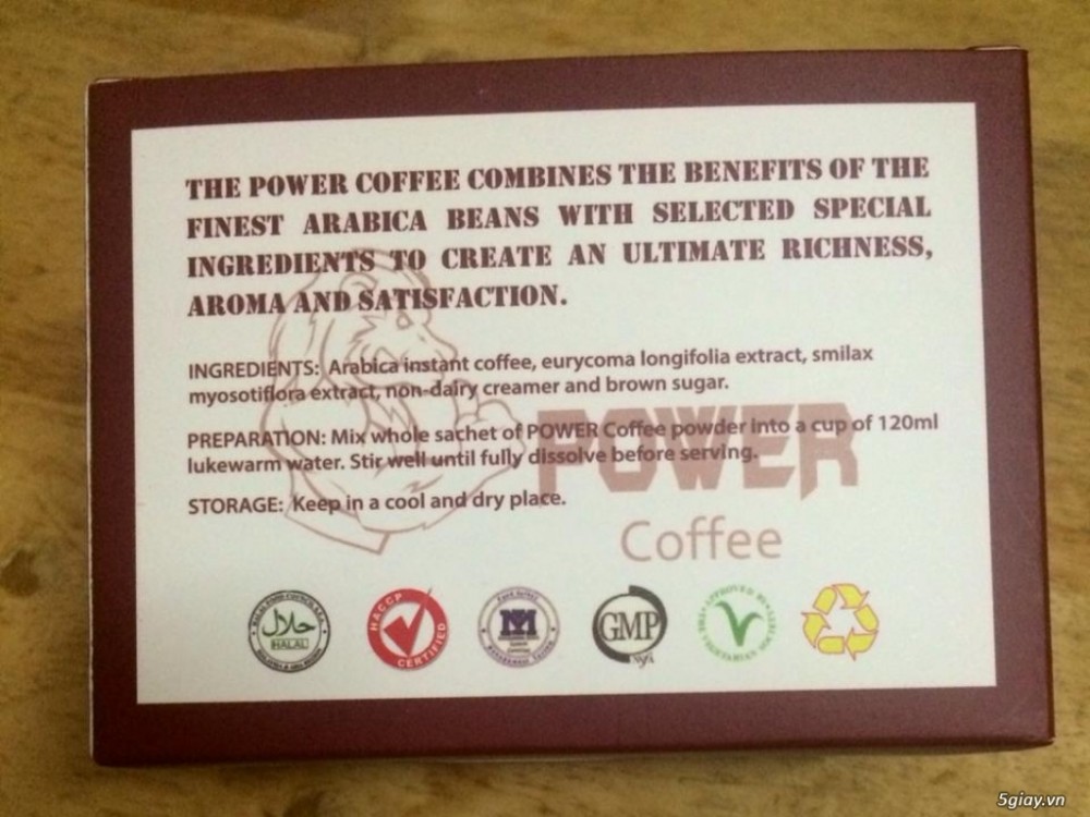 Power coffee Ca phe thao duoc danh cho phai manh