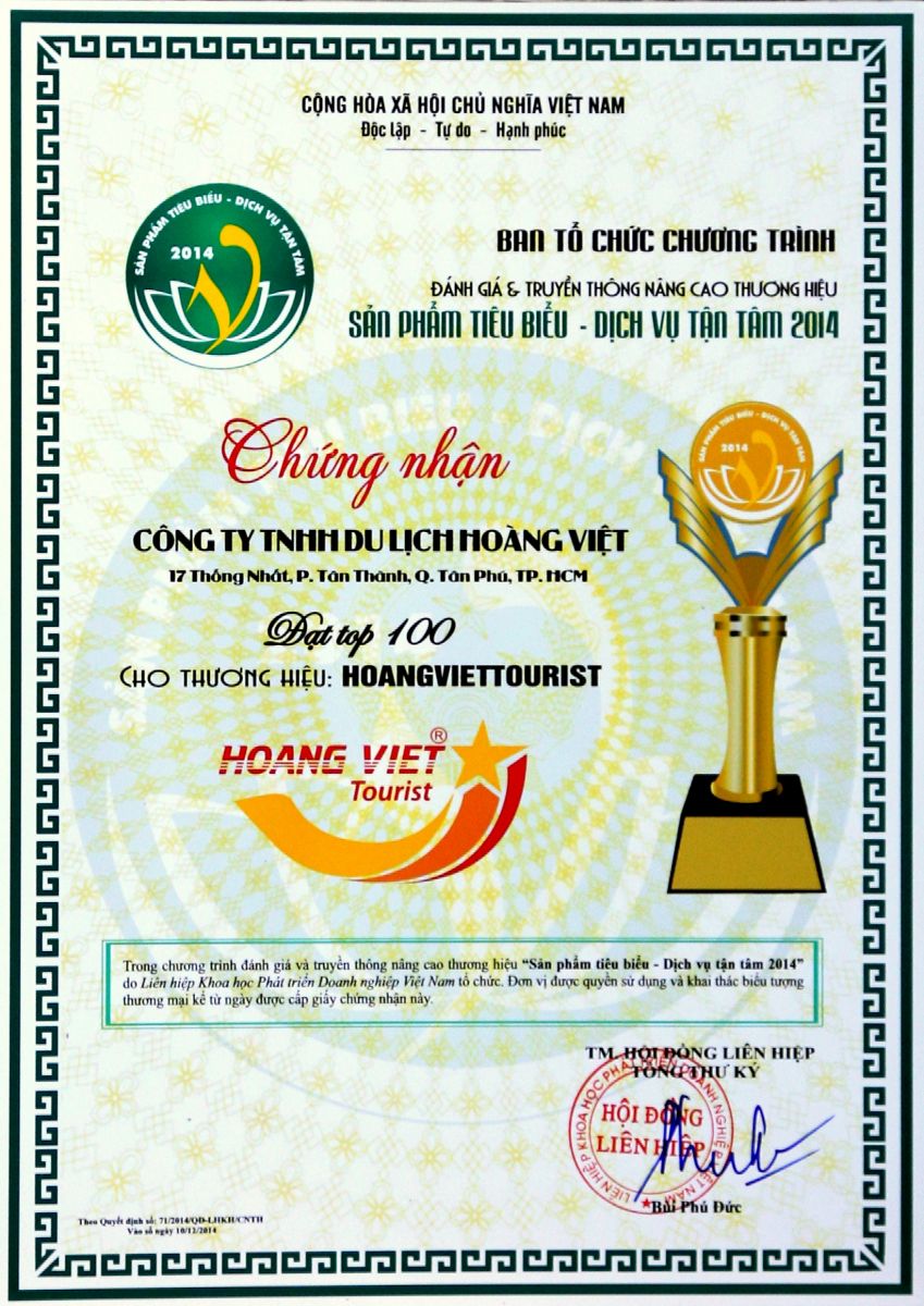 Du Lich Hoang Viet nha dieu hanh tour chuyen nghiep