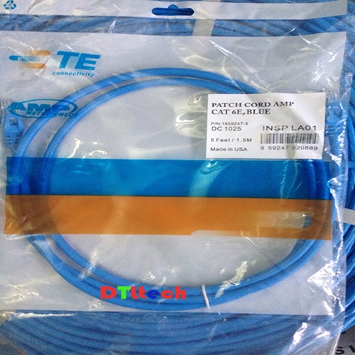 Patch cord day nhay AMP Day Patch cord Cat6e AMPDay Patch cord Cat5e