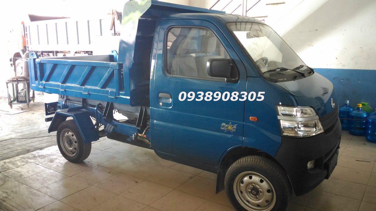 Ban xe ben 500kg550kg650kg veam star Dai ly xe ben