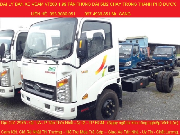 Can ban xe tai veam 199 tan vt260 xe tai veam vt260 gia canh tranh