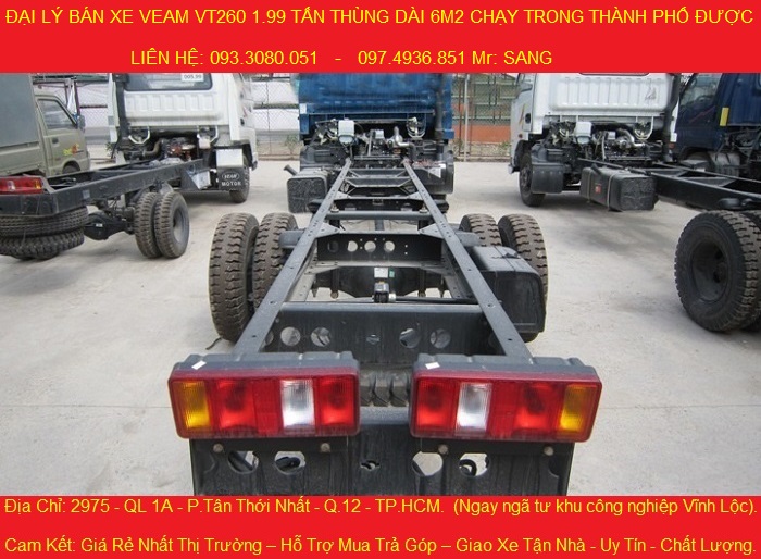 Can ban xe tai veam 199 tan vt260 xe tai veam vt260 gia canh tranh