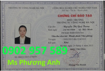 Dao tao chung chi nghiep vu Van thu luu tru Hanh chinh van phong uy tin chat luong