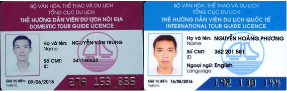 Hoc lay chung chi nghiep vu Huong dan vien du lich dung doi the