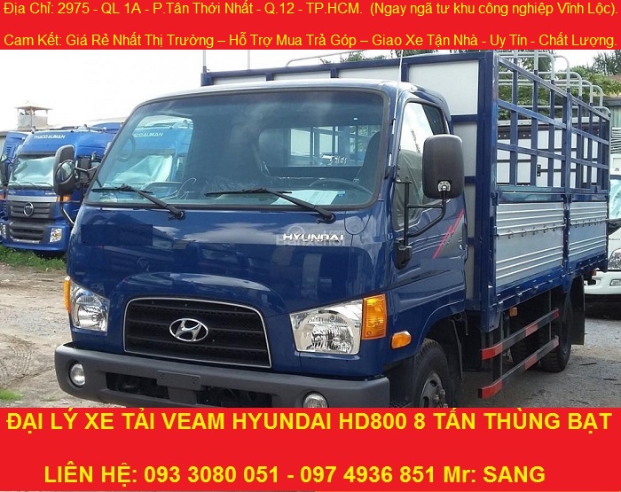 xe tai 8 tan xe tai hyundai 8 tan thung dai 5m1 gia 665 trieu