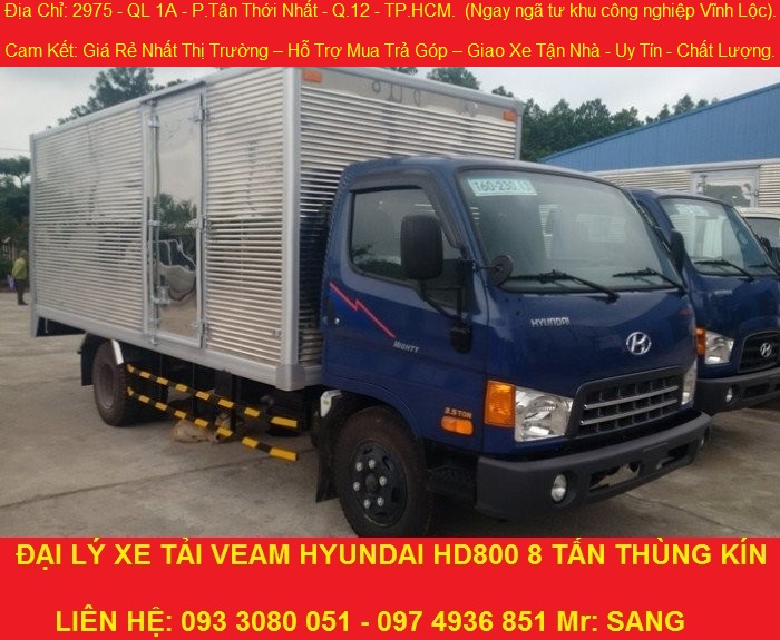 xe tai 8 tan xe tai hyundai 8 tan thung dai 5m1 gia 665 trieu