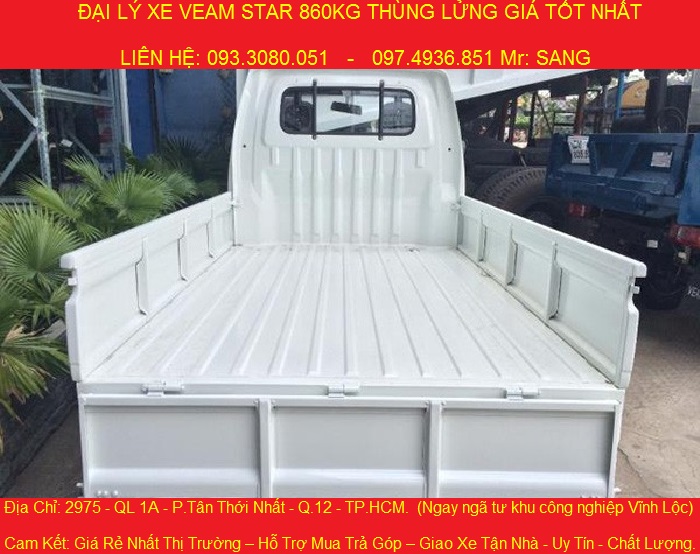 Xe tai veam star 860kg gia cuc re chi can tra truoc 19 trieu la nhan ngay xe moi 100