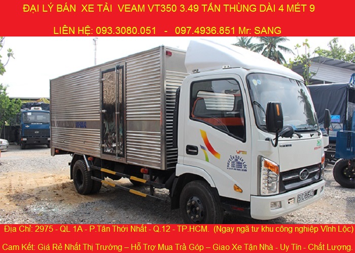 Xe tai veam 2521 tai trong 24 tan kich thuoc thung dai 4m1 dong co HYUNDAI