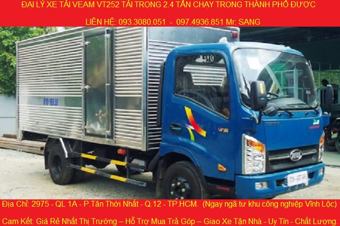 Can ban xe tai veam 199 tan vt260 xe tai veam vt260 gia canh tranh