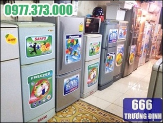 dai ly tu lanh cu gia re chat luong dinh cao tai 666 Truong Dinh