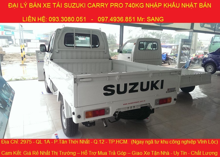 gia xe tai suzuki 740kg xe tai suzuki 740kg gia cuc re
