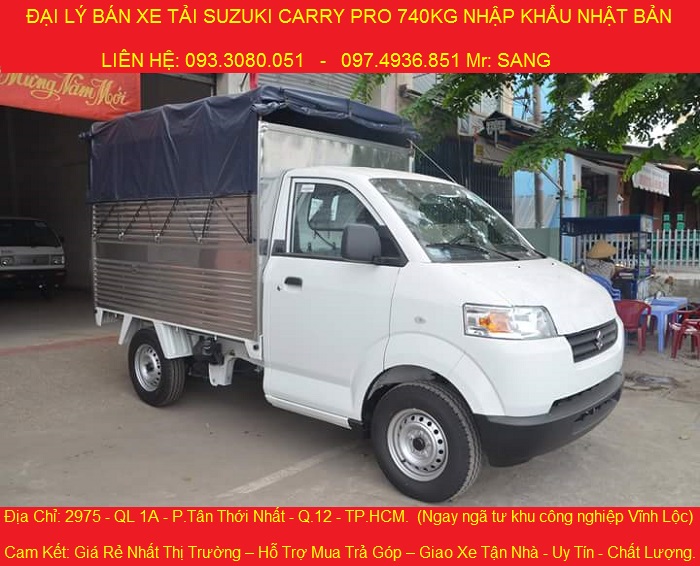 gia xe tai suzuki 740kg xe tai suzuki 740kg gia cuc re