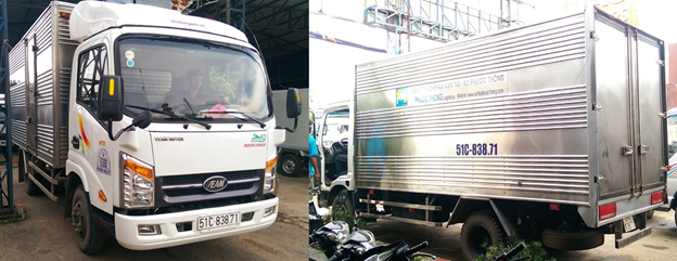 xe tai veam vt260 19 tan thung dai 6m1 chay trong thanh pho gia re nhat