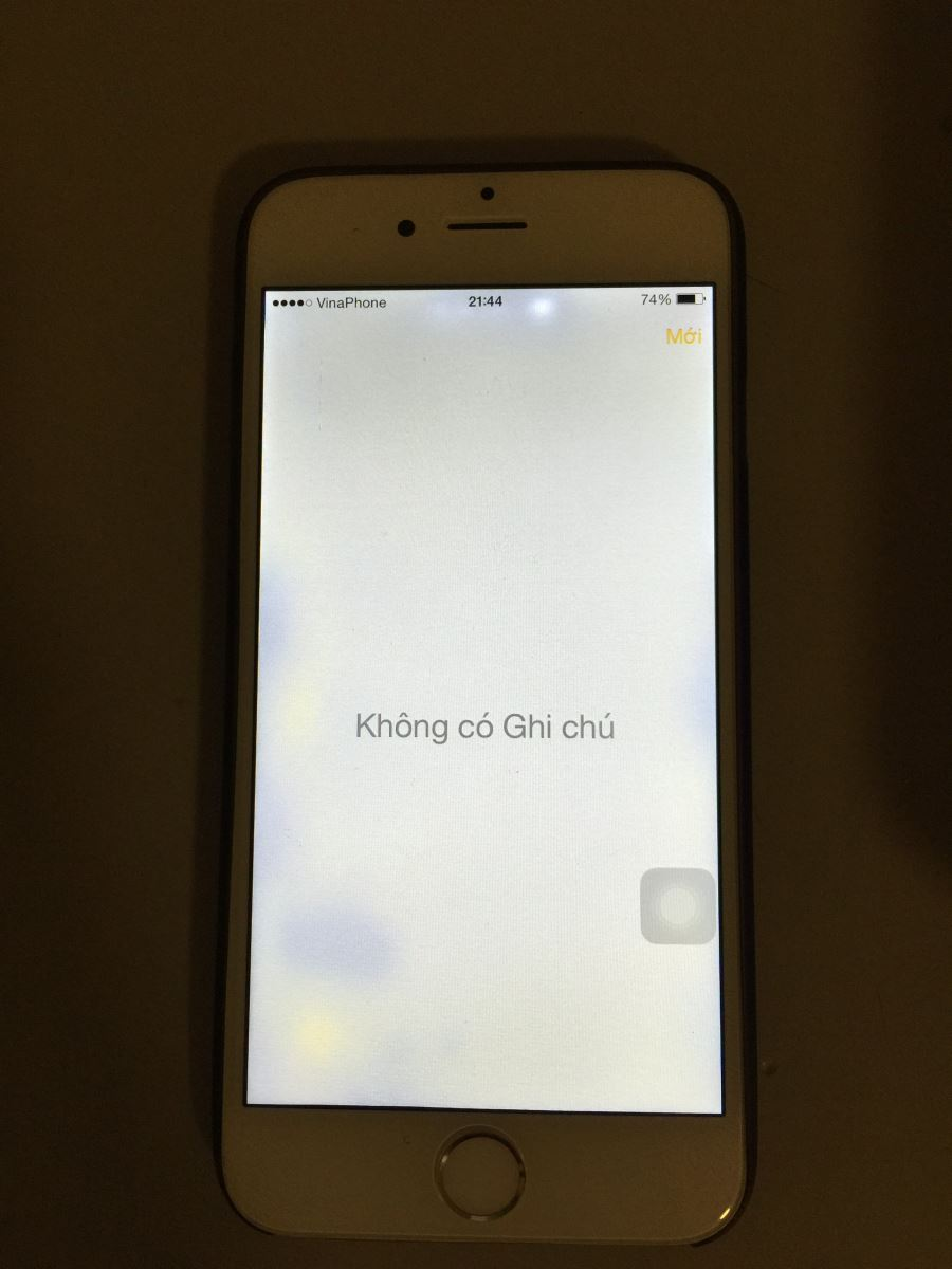 Tuy chinh thiet lap cai dat lai co het cham trang tren man iPhone 6 khong