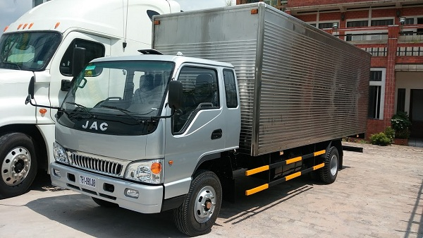 xe tai jac 64 tan thung dai 6m2