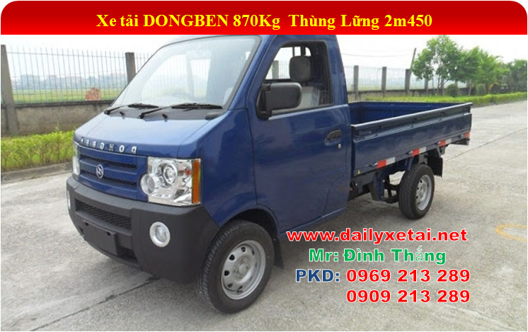 Xe tai xe tai dongben xe dongben gia xe dongben 870kg xe tai dong ben 870kg Xe dong ben thung k