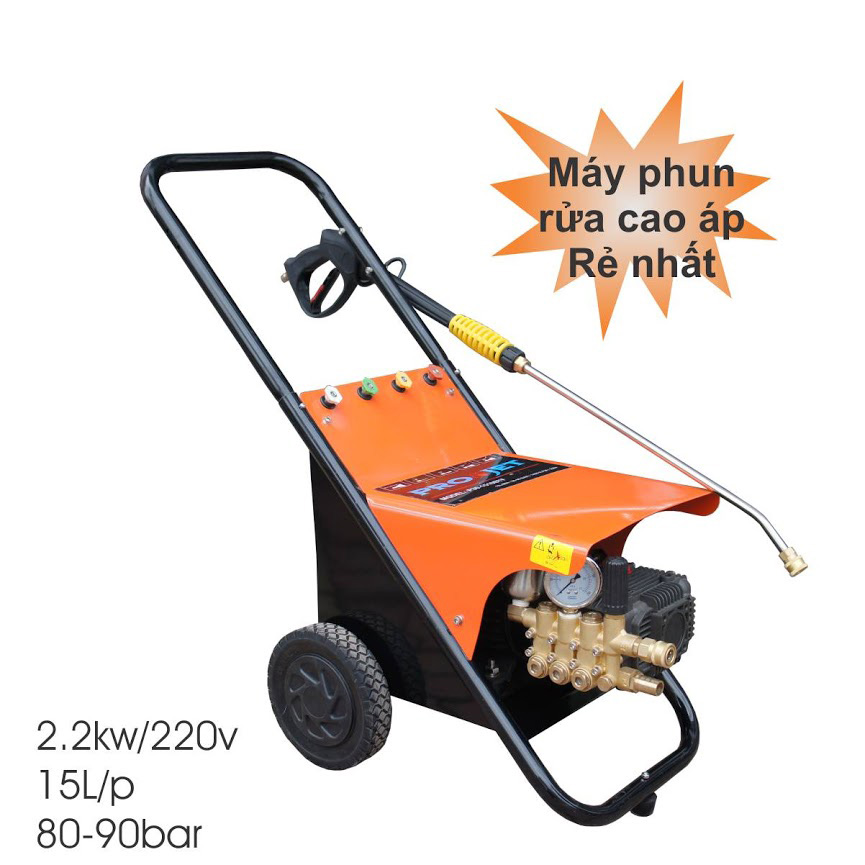 Ban may bom rua xe projet gia re