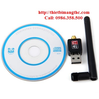 Ban bo thu wifi usb wifi gia re USB thu song Wifi 802 IIN 20
