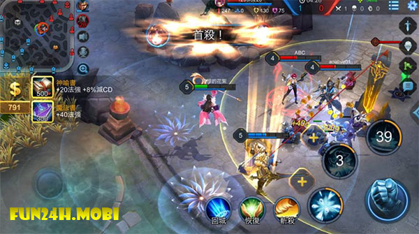 Game moba an tuong cho Android va IOS Lien Quan Mobile