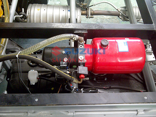 Ngan bung nang xe tai gia chi 25 trieu bung nang xe cho heo