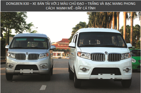 xe ban tai 5 cho ngoi chay trong thanh pho dongben x30
