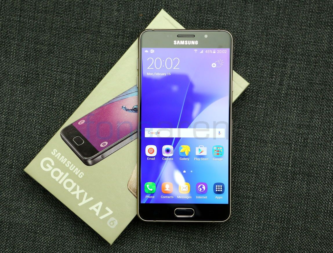 Samsung Galaxy A7 phien ban 2016 co duoc 2 cam bien camera
