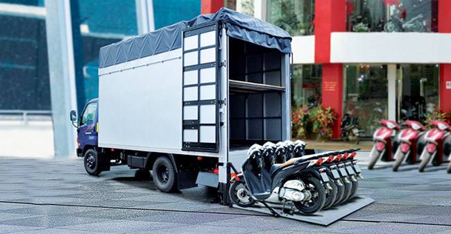 Ngan bung nang xe tai gia chi 25 trieu bung nang xe cho heo