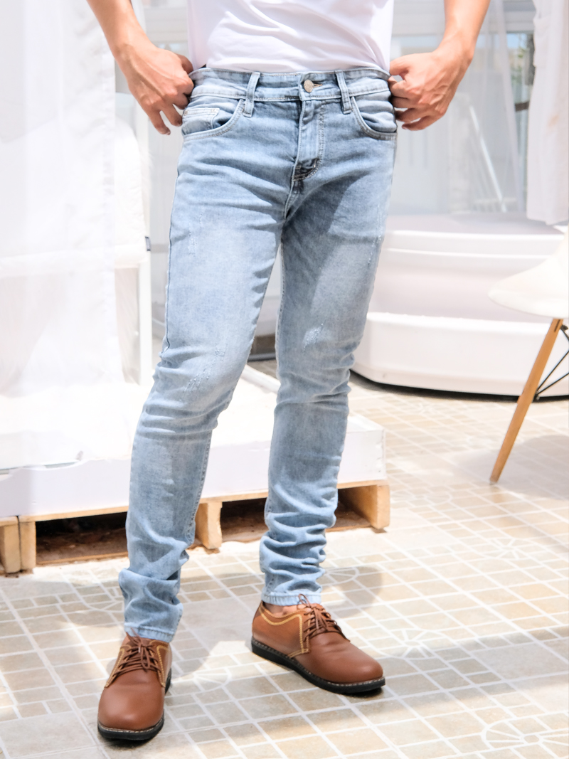 Quan Jeans Skinny Xam QJ1601