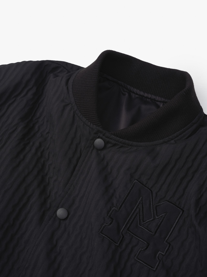 Ao Khoac Varsity In Theu Boc Vien Logo Form Regular AK070