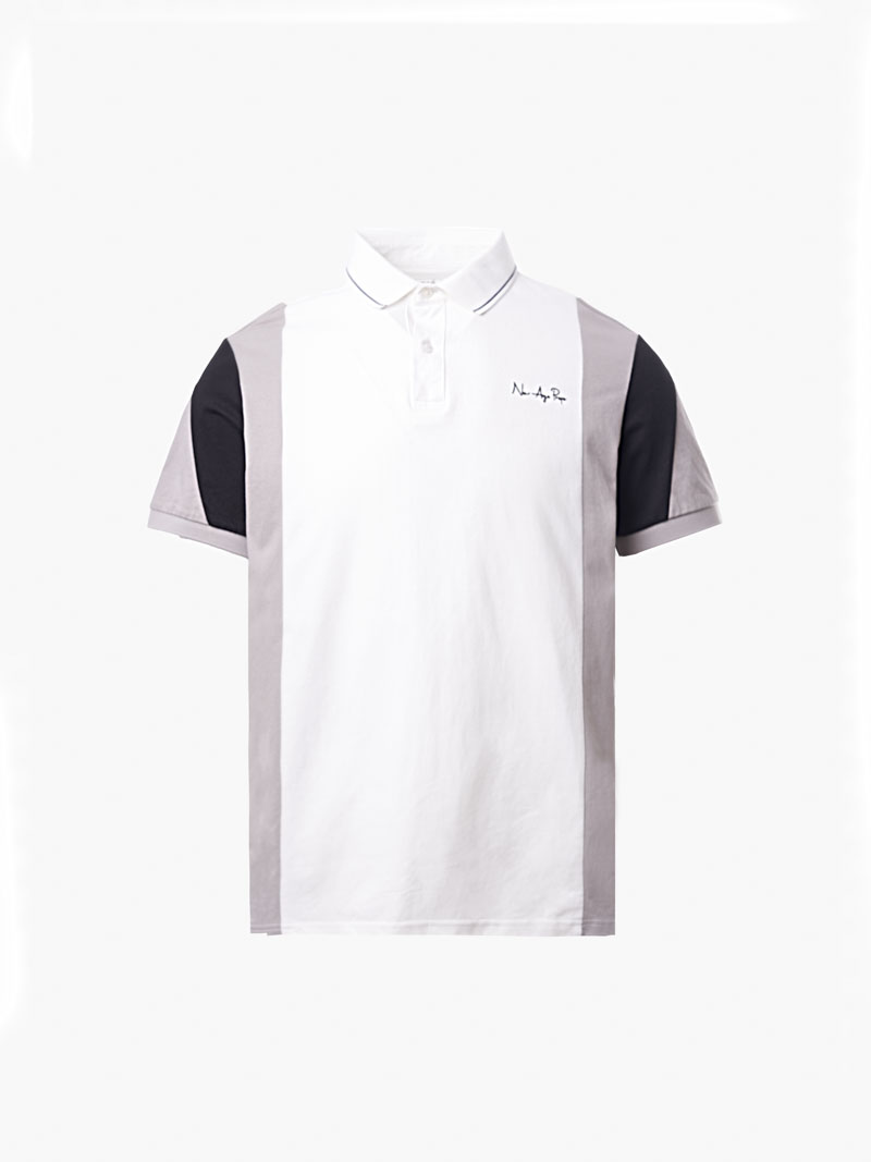 Ao Polo Co Tru Theu Chu New Age Prep Form Regular PO144 Mau Xam