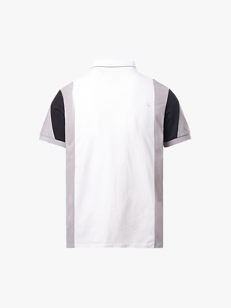 Ao Polo Co Tru Theu Chu New Age Prep Form Regular PO144 Mau Xam