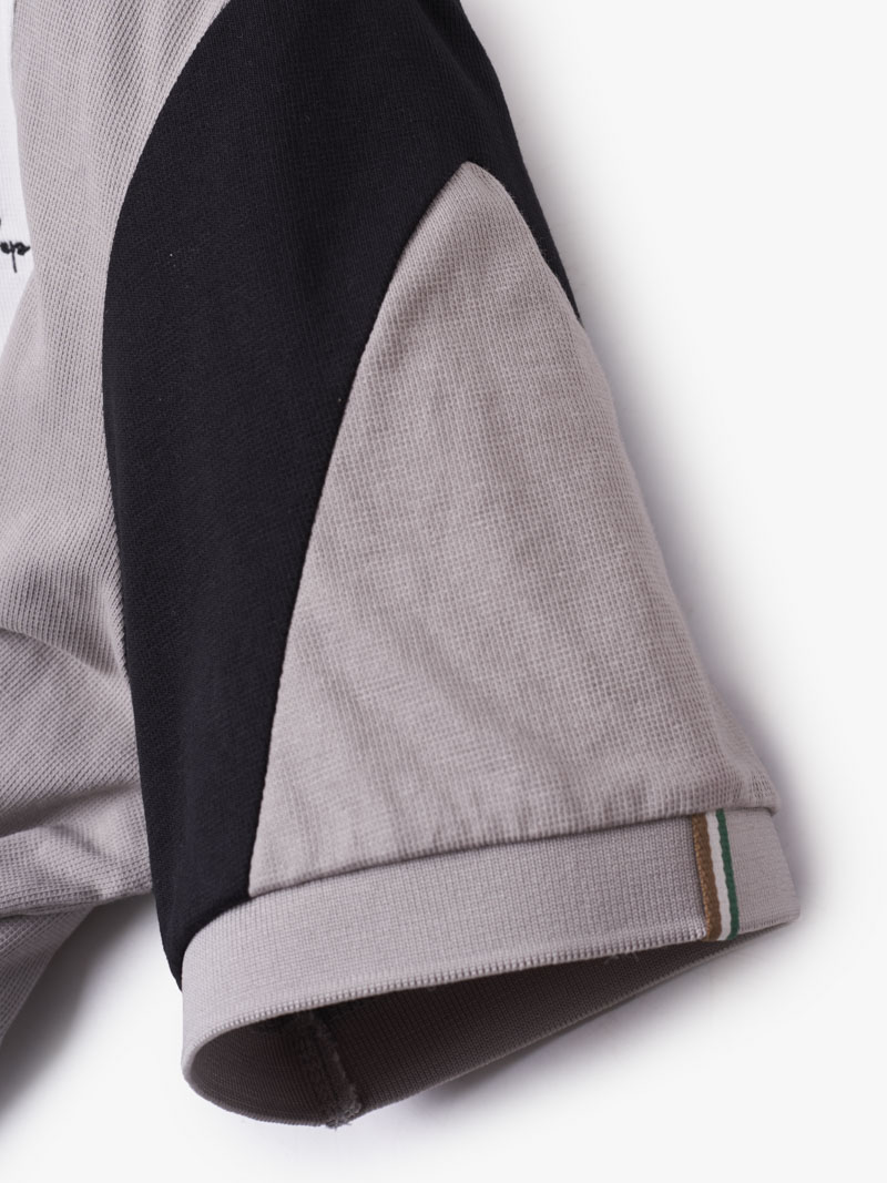 Ao Polo Co Tru Theu Chu New Age Prep Form Regular PO144 Mau Xam