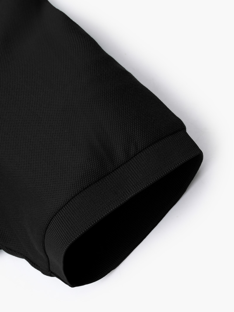Ao Polo Phoi Tru Theu Be Cool Form Slimfit PO120 Mau Den