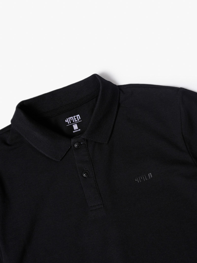 Ao Polo Regular Tron PO066 Mau Den