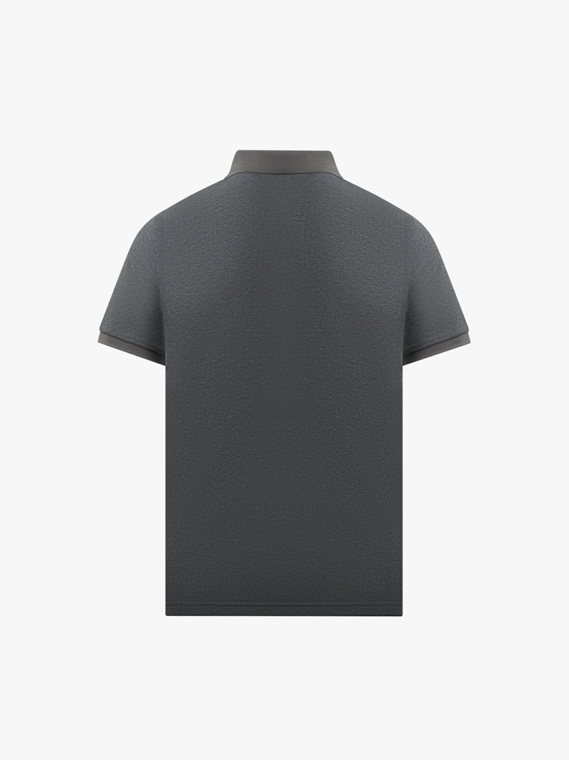 Ao Polo Regular Tron PO066 Mau Xam Dam