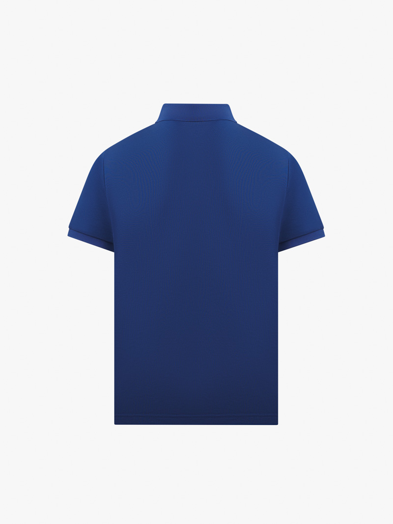 Ao Polo Regular Tron PO066 Mau Xanh Bich
