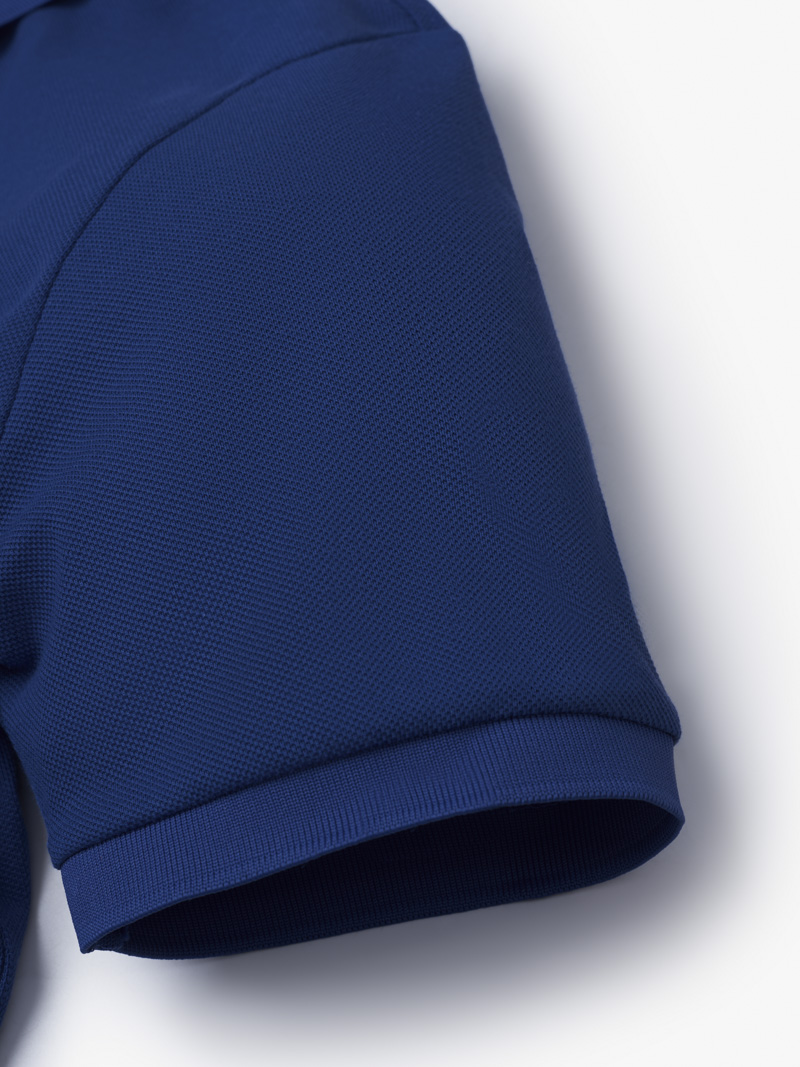 Ao Polo Regular Tron PO066 Mau Xanh Bich