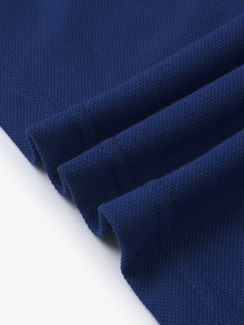 Ao Polo Regular Tron PO066 Mau Xanh Bich