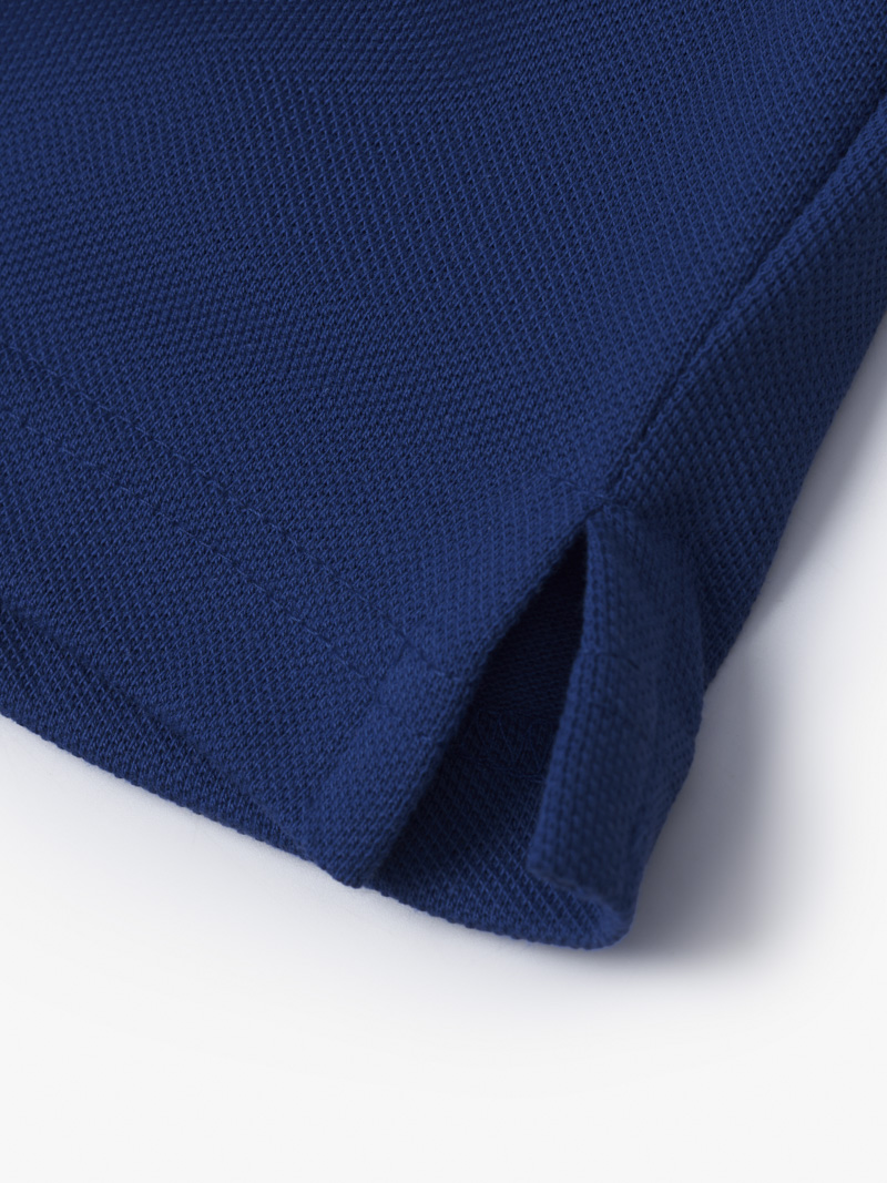 Ao Polo Regular Tron PO066 Mau Xanh Bich