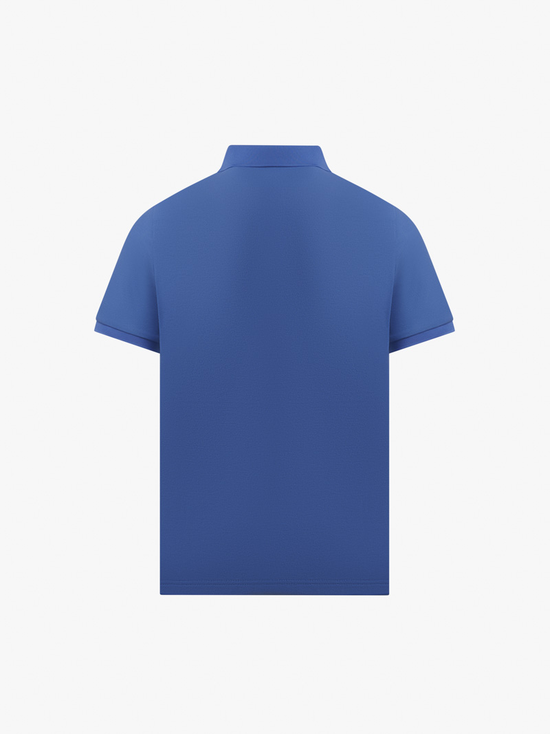 Ao Polo Regular Tron PO066 Mau Xanh Bien