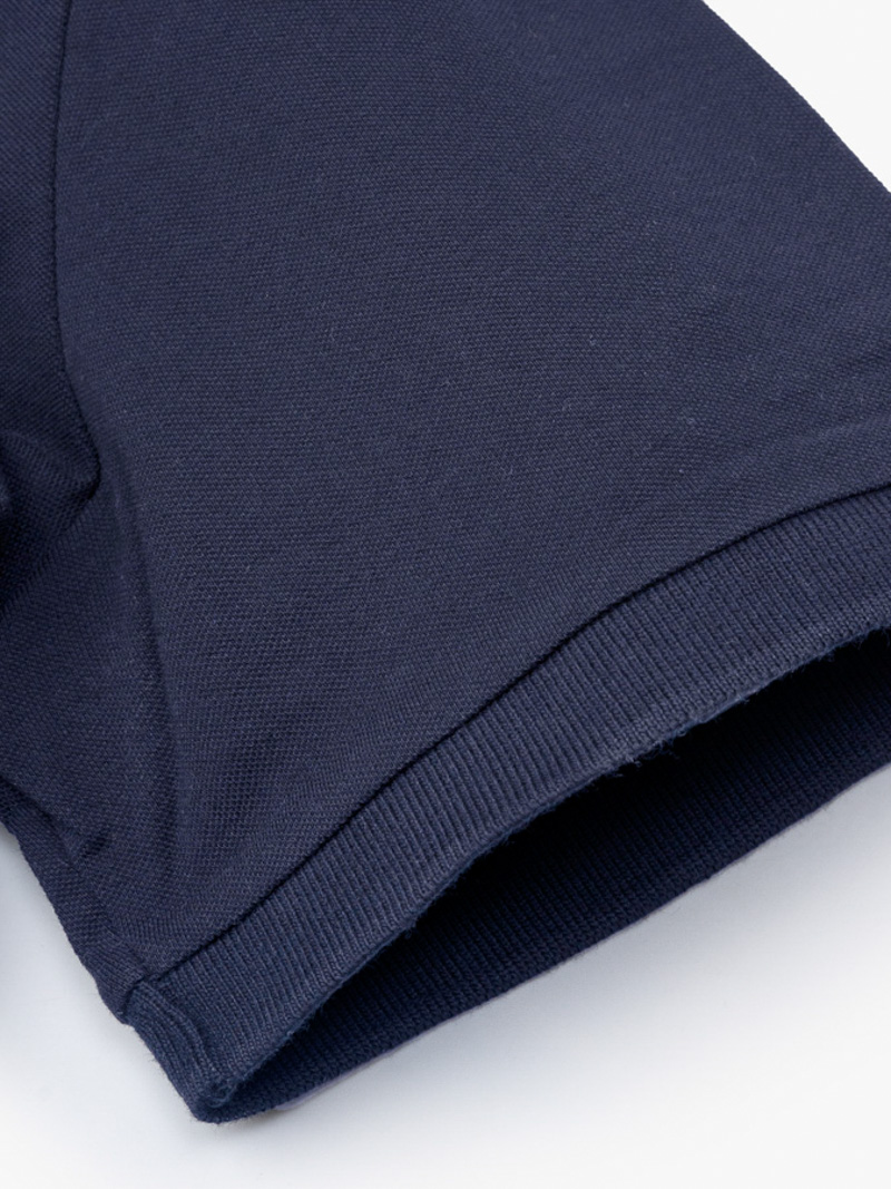 Ao Polo Regular Tron PO066 Mau Xanh Da