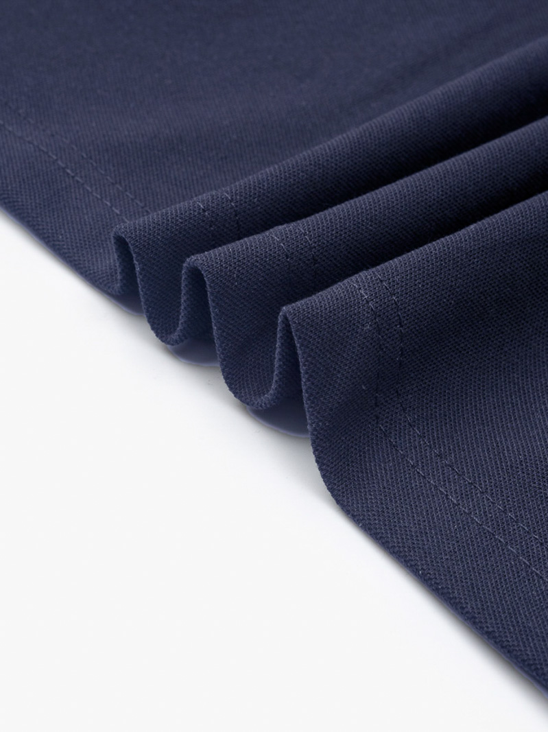 Ao Polo Regular Tron PO066 Mau Xanh Da