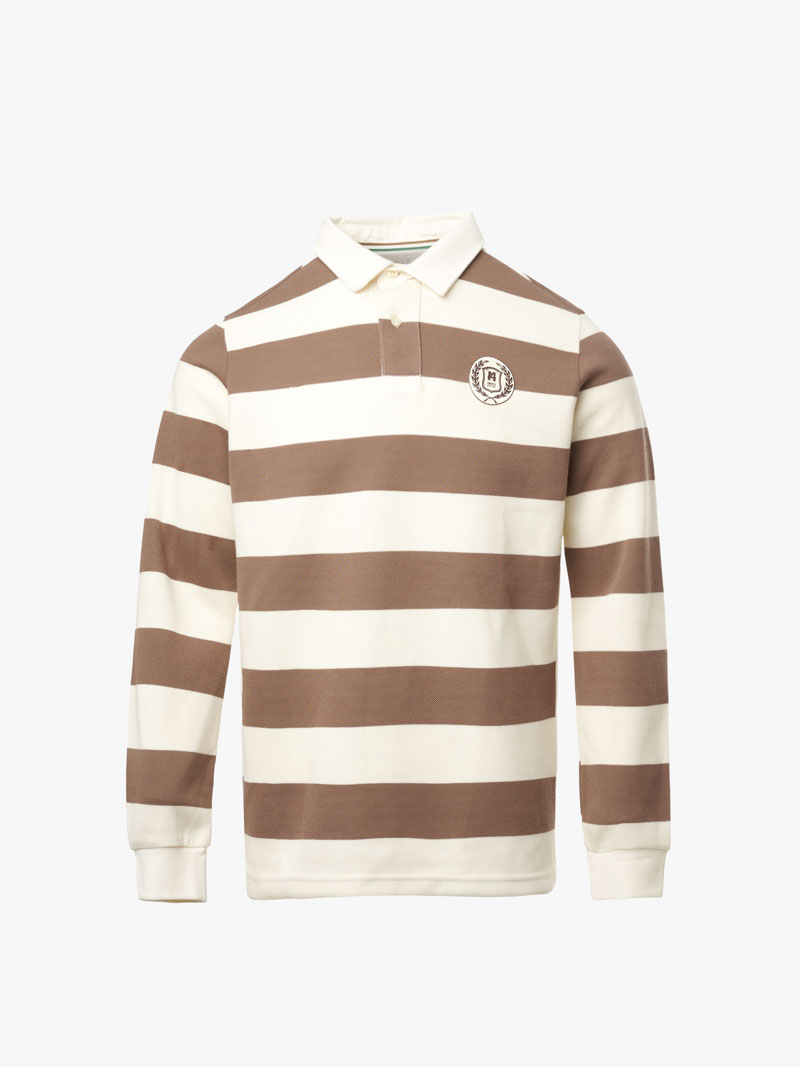 Ao Rugby Shirt Soc To In Logo Preppy Heritage O Nguc Form Regular PO152 Soc Nau