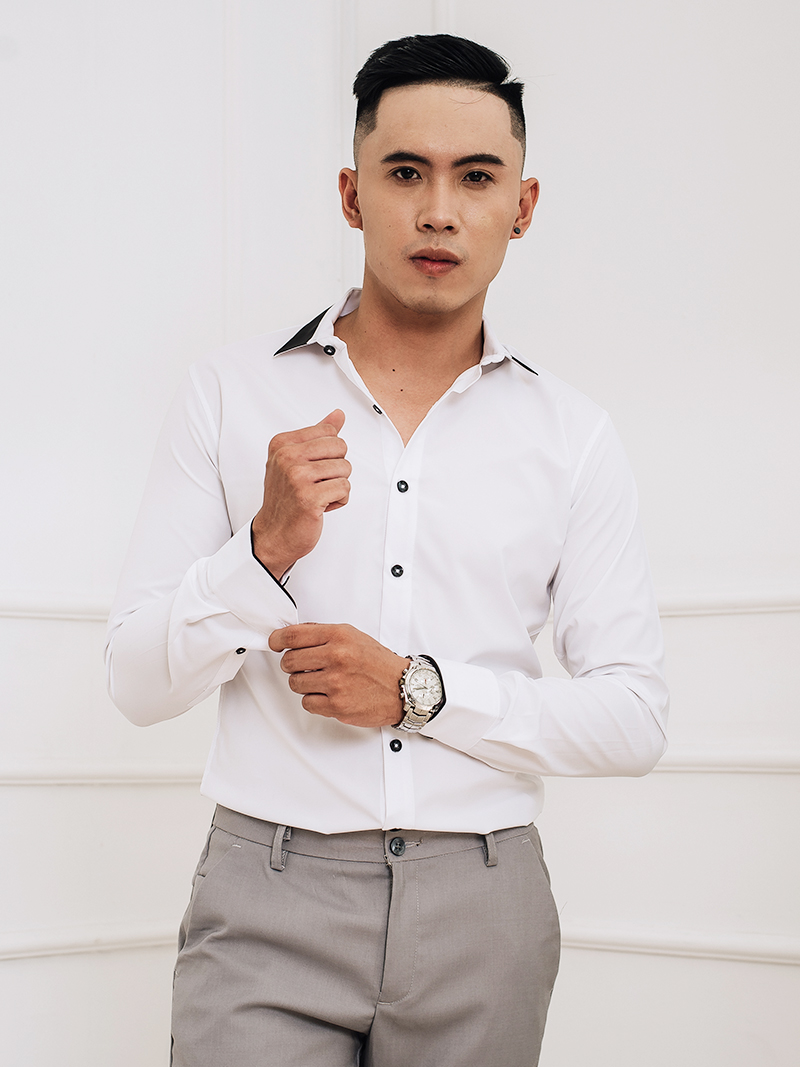 Ao So Mi Trang ASM1218