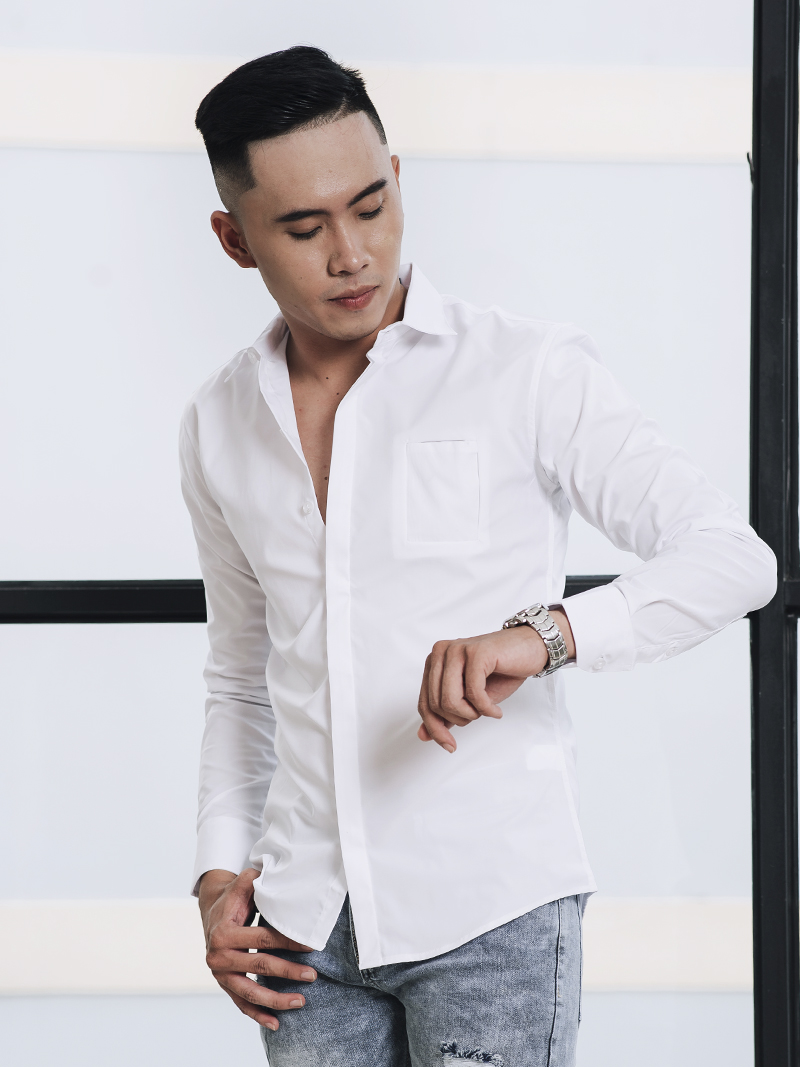 Ao So Mi Trang ASM1219