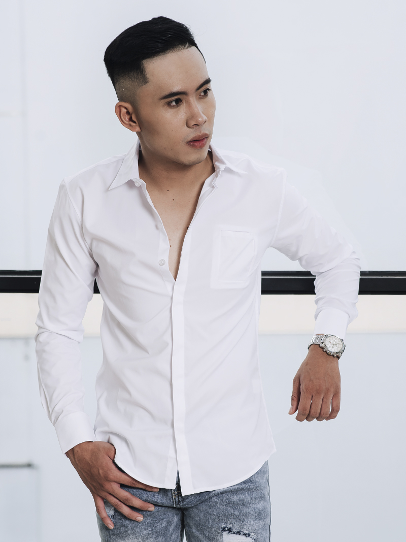 Ao So Mi Trang ASM1219