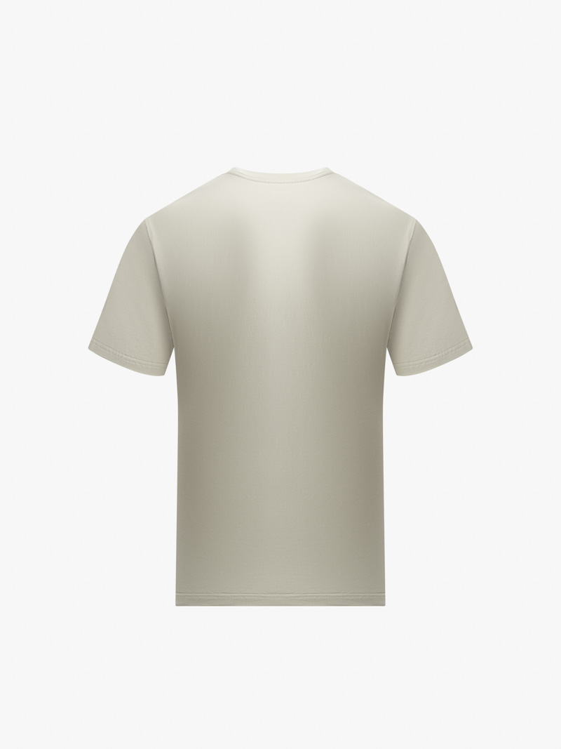 Ao Thun Co Tron Tron Form Slimfit AT132 Mau Xam Xanh