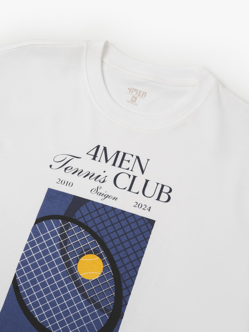 Ao Thun In Tham Graphic Vot Tennis Form Regular AT150