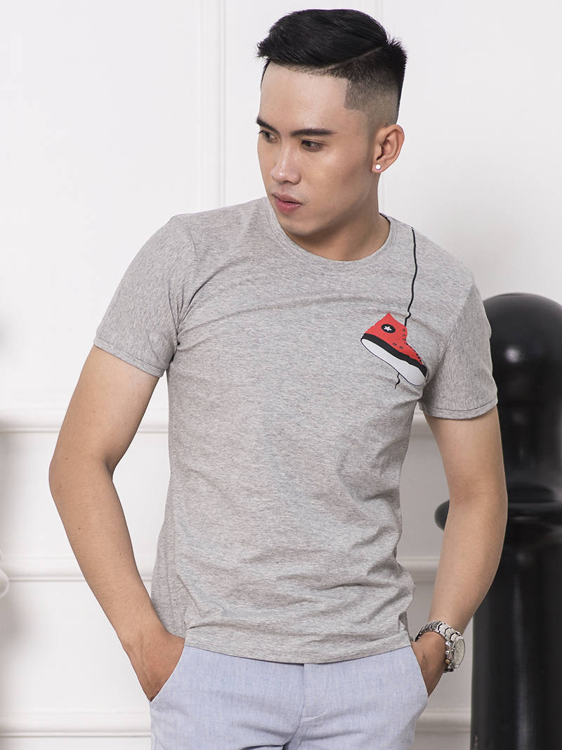 Ao Thun Xam Muoi Tieu AT785