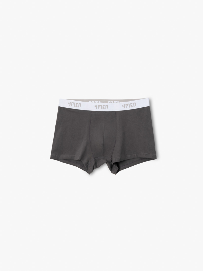 Quan Boxer Slimfit Phoi QL056 Mau Xam